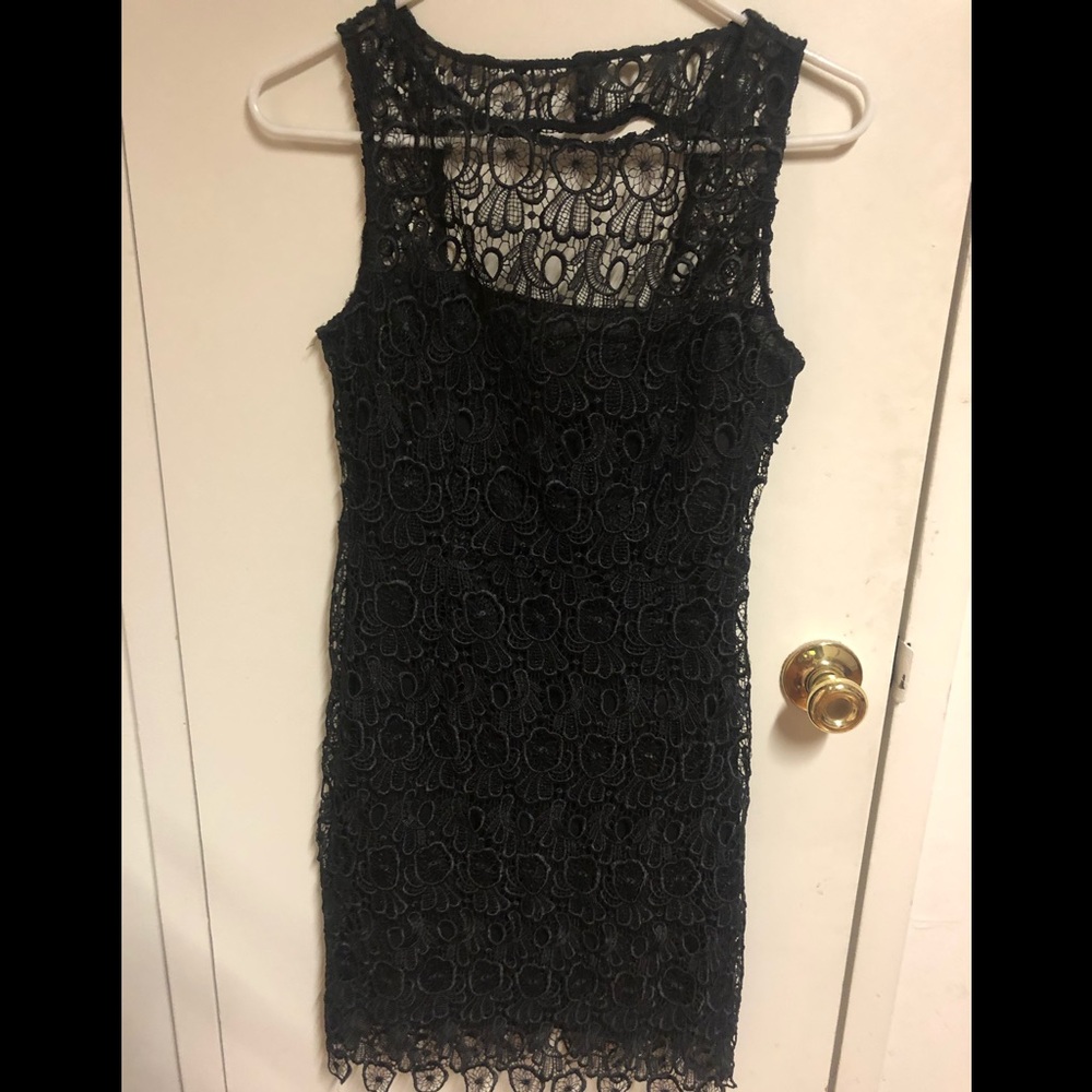 BB Dakota black lace dress, never worn, size 4